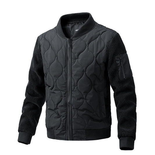 EMPIRE Men's Autumn And Winter Wool Zipper Jacket